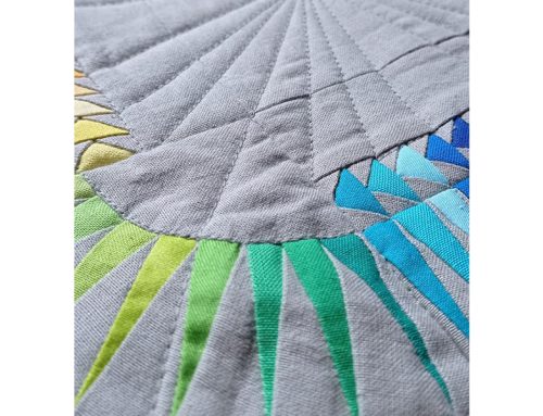 Misztikus patchwork papírra varrás workshop